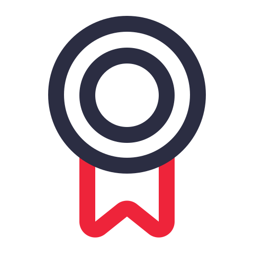 badge Generic color outline Icône