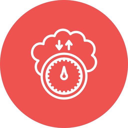 Barometer Generic color fill icon