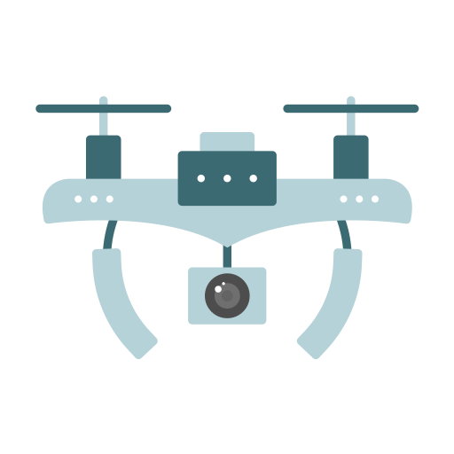 drone Generic color fill icona