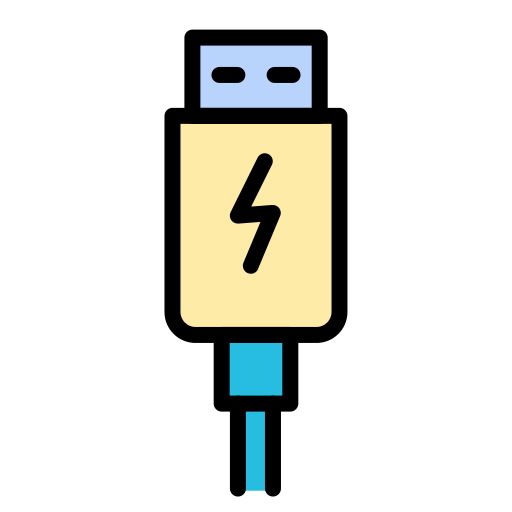 usb-aufladung Generic color lineal-color icon