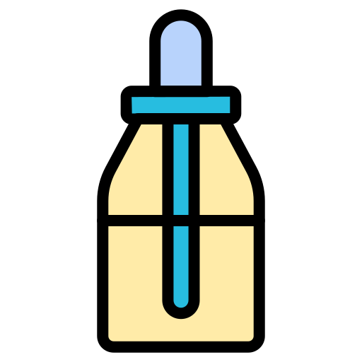butelka z płynem Generic color lineal-color ikona