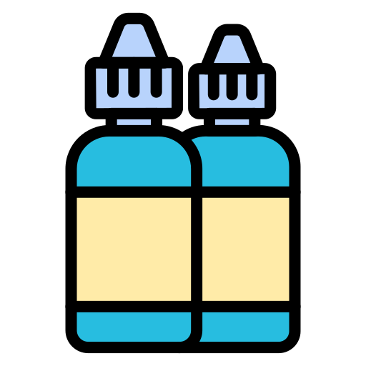 Liquid bottle Generic color lineal-color icon