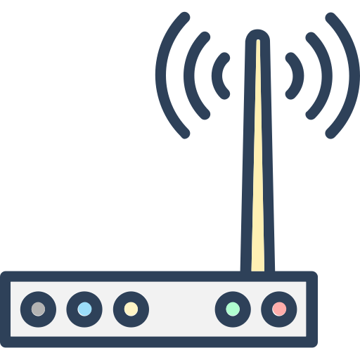 Modem signal Generic color lineal-color icon