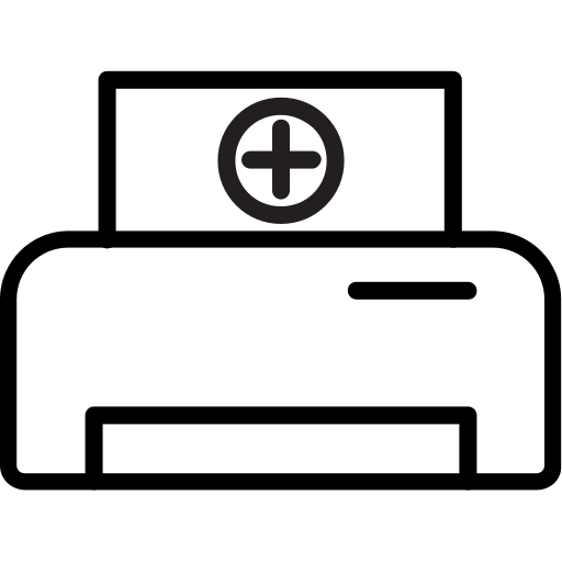 drucker Generic black outline icon