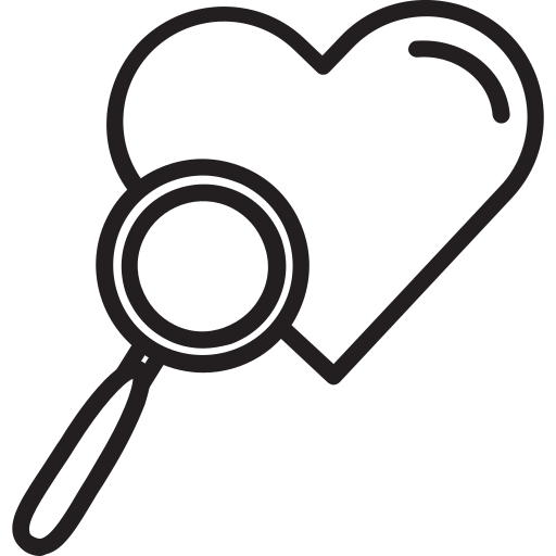Heart diagnosis Generic black outline icon