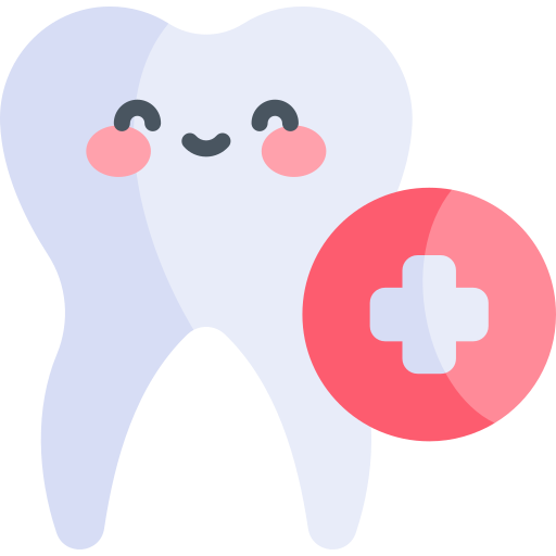 치과 치료 Kawaii Flat icon