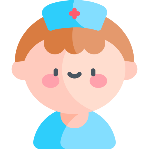 krankenschwester Kawaii Flat icon