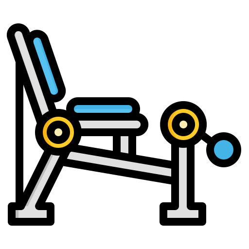 Gym machine Generic color lineal-color icon