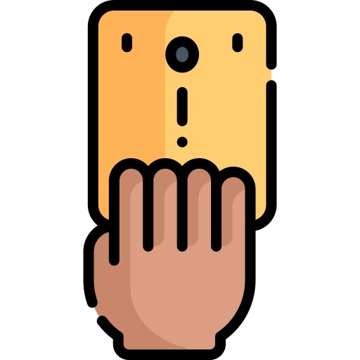 Yellow card Kawaii Lineal color icon