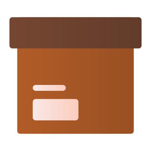 Package Generic gradient fill icon