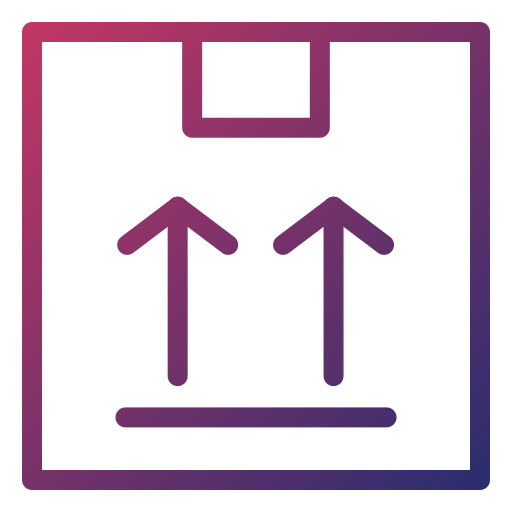 골판지 상자 Generic gradient outline icon