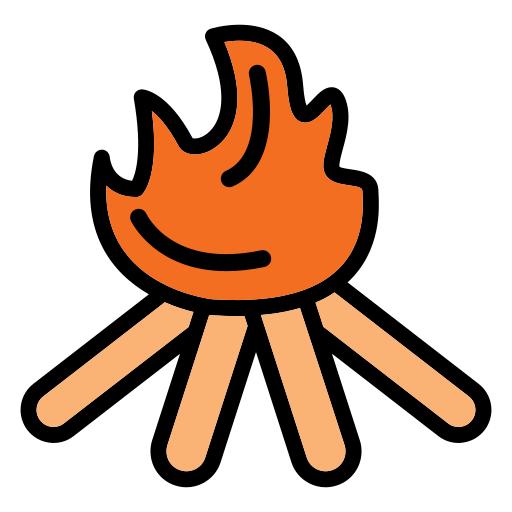 Camp fire Generic color lineal-color icon