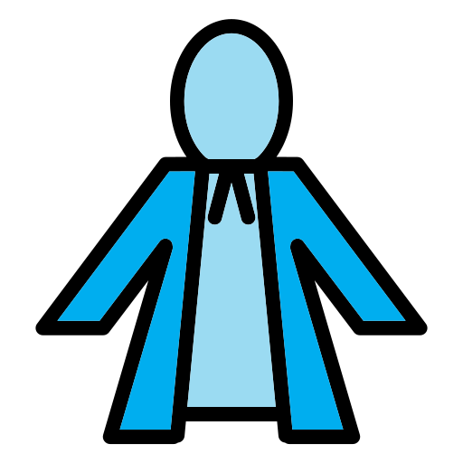 Raincoat Generic color lineal-color icon