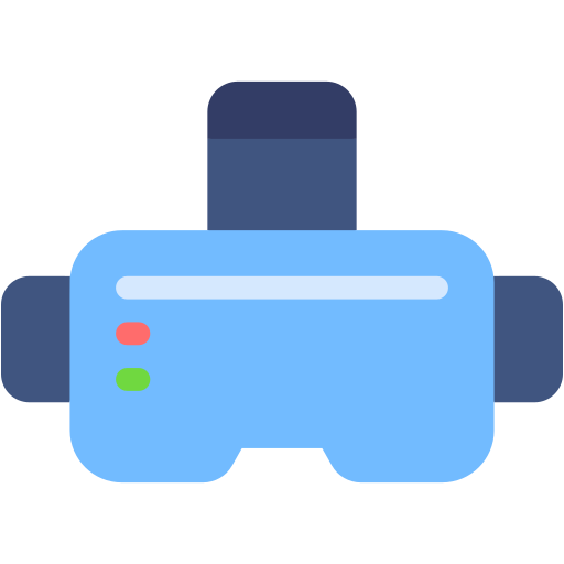 Vr headset Generic color fill icon