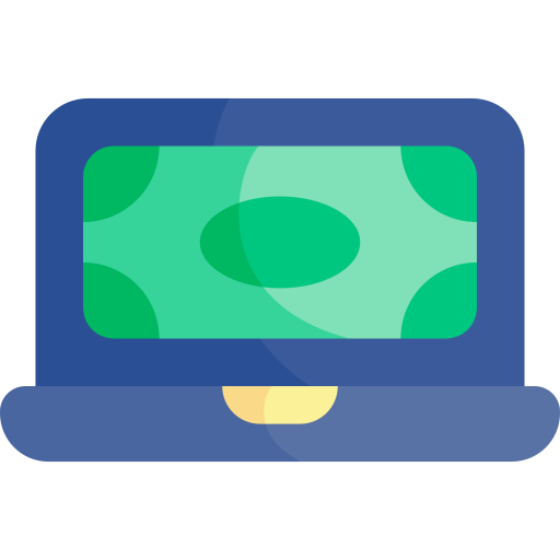 Online payment Kawaii Flat icon