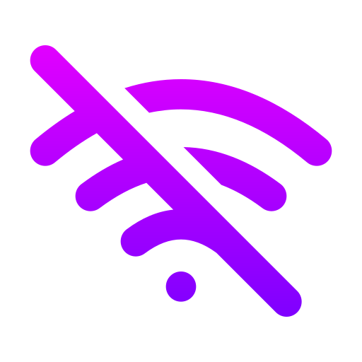 Wifi Generic gradient outline icon