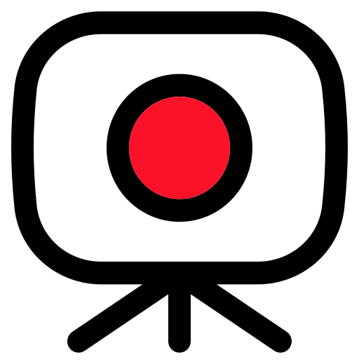 삼각대 Generic color lineal-color icon