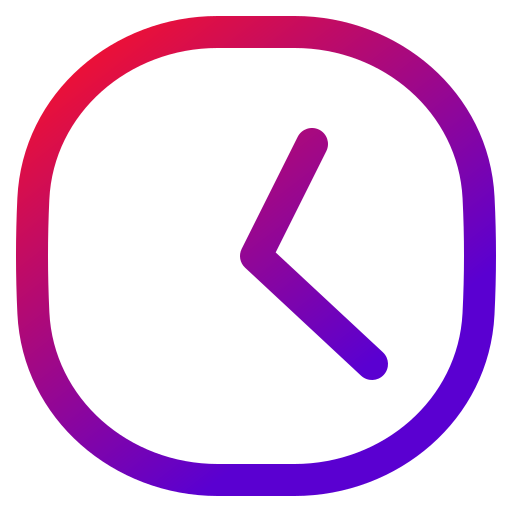 timer Generic gradient outline icoon