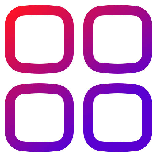 polaroid Generic gradient outline icona