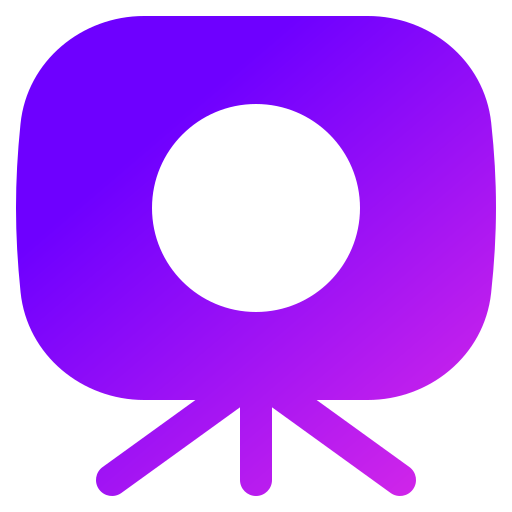 Tripod Generic gradient fill icon