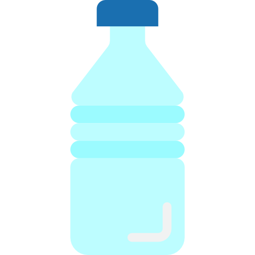 Plastic bottle srip Flat icon