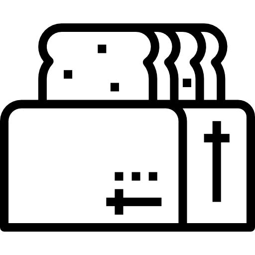 tostadora turkkub Lineal icono