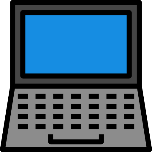 computer portatile turkkub Lineal Color icona