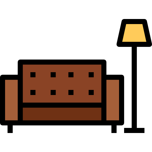 sofa turkkub Lineal Color ikona