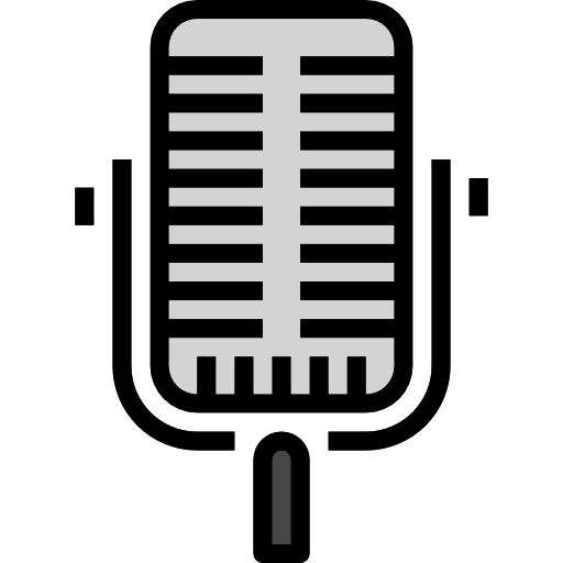 microfono turkkub Lineal Color icona