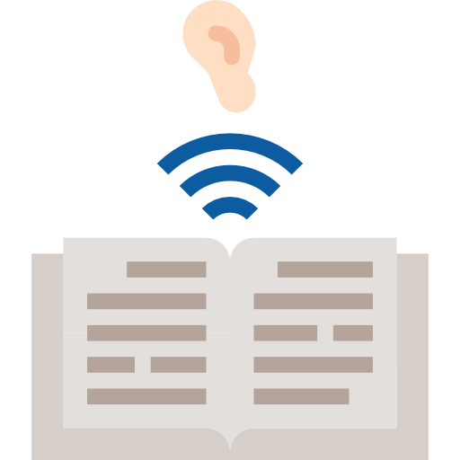 Audio book turkkub Flat icon