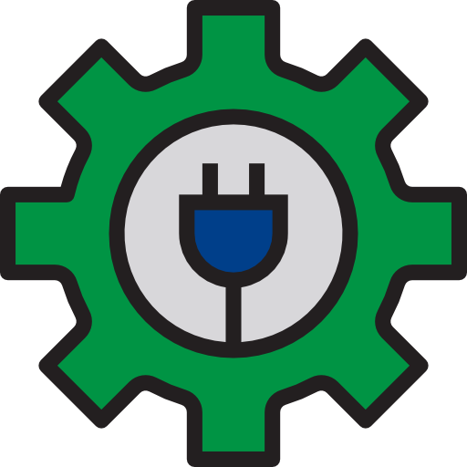 Gear srip Lineal Color icon