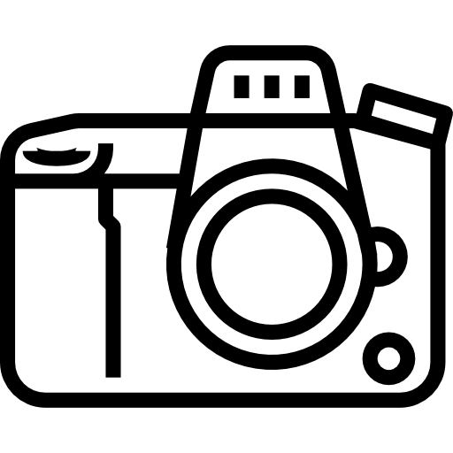 cámara digital turkkub Lineal icono