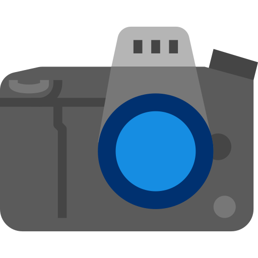 digitale camera turkkub Flat icoon