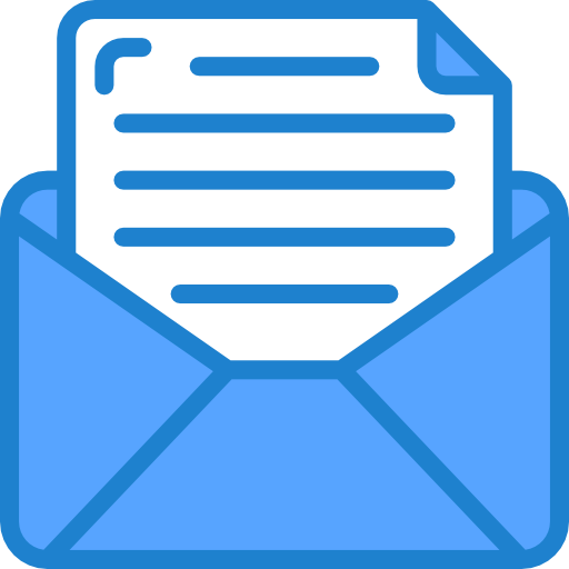 email srip Blue Icône