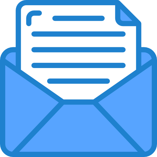 email srip Blue icon