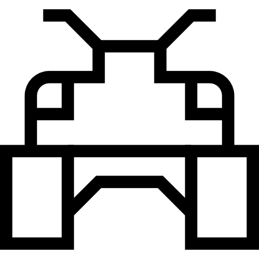 kwadrat Pictogramer Outline ikona