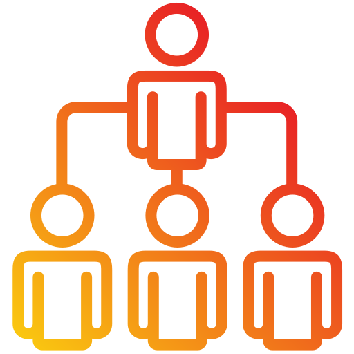 herstructurering Generic gradient outline icoon