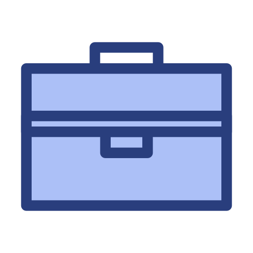 Briefcase Generic color lineal-color icon