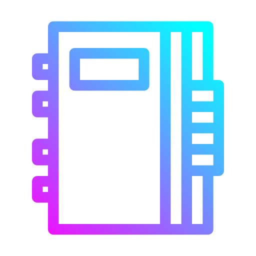 classeur Generic gradient outline Icône