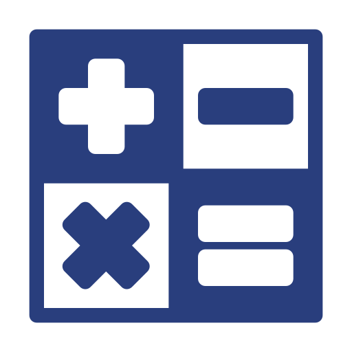 Calculator Generic color fill icon