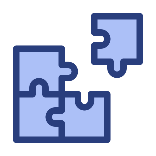 Puzzle Generic color lineal-color icon