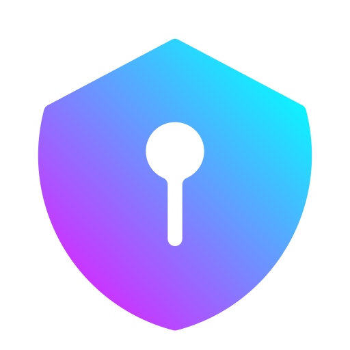 Access key Generic gradient fill icon