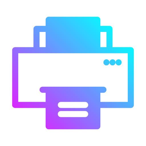 drucker Generic gradient fill icon