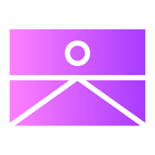 e-mail Generic gradient fill icona