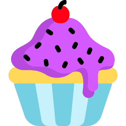 cupcake Generic color fill icona