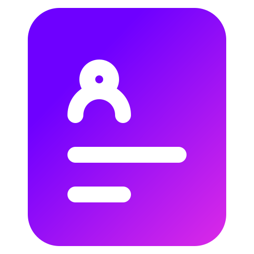 ファイル Generic gradient fill icon