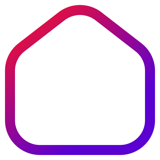 家 Generic gradient outline icon