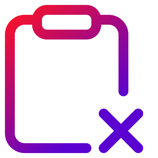 제거하다 Generic gradient outline icon