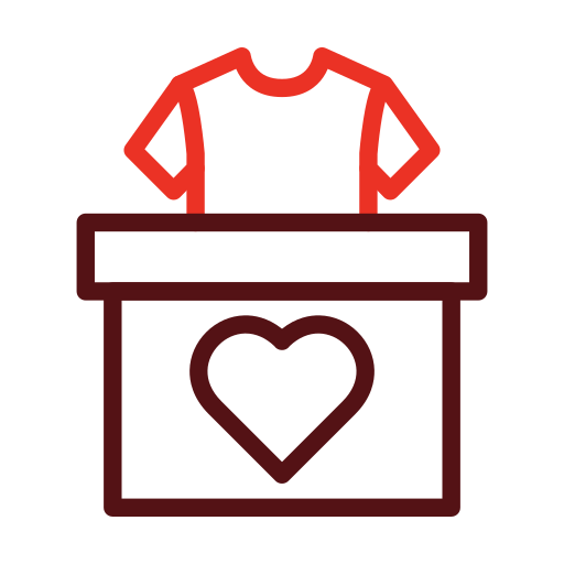 Clothes donation Generic color outline icon