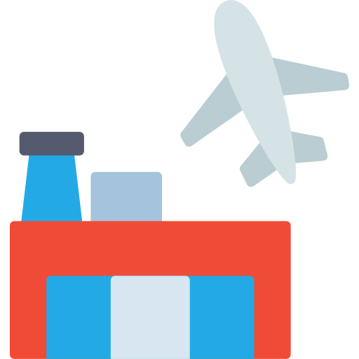 공항 Generic color fill icon
